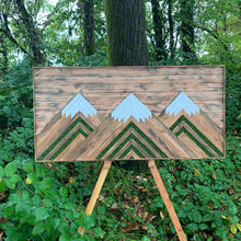 Load image into Gallery viewer, Large “Three Sisters” Moss Mountain