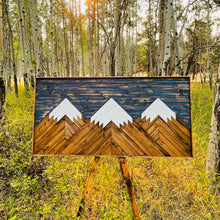 Load image into Gallery viewer, Large “3 Sisters” - Rustic Blue Sky