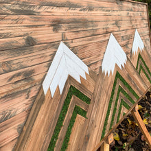 Load image into Gallery viewer, Large “Three Sisters” Moss Mountain