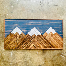 Load image into Gallery viewer, Large “3 Sisters” - Rustic Blue Sky