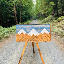 Load image into Gallery viewer, Large “3 Sisters” - Rustic Blue Sky