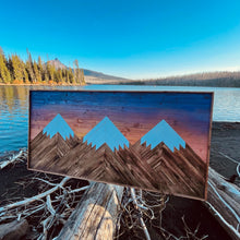 Load image into Gallery viewer, Large “3 Sisters” with Sunset Sky