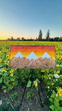 Load image into Gallery viewer, Large “3 Sisters” with Fire Sky - orange to red ombré
