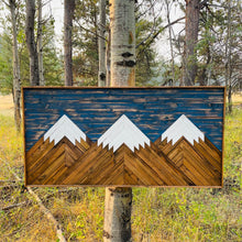 Load image into Gallery viewer, Large “3 Sisters” - Rustic Blue Sky
